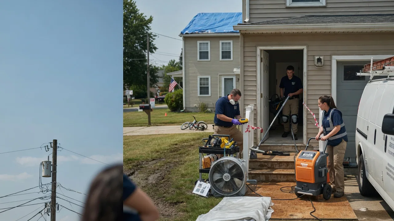 Water Damage Repair in Dagus Mines, PA near me